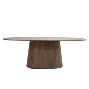 Giga Meubel Eettafel Stijn - Deens Ovaal - Mangohout - 180cm