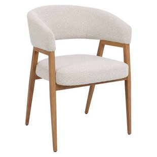 Giga Meubel Eetkamerstoel Fureso - Beige/Naturel - Set van 2