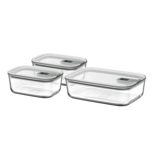 Mepal EasyClip bewaardoos (3-delig) (2x 700 + 1500 ml) glas