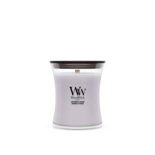WoodWick geurkaars Lavender & Cedar - Medium