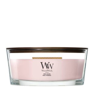 WoodWick geurkaars Rose Blush - Ellipse