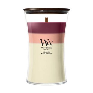 WoodWick geurkaars Trilogy Lush Nectar - Large