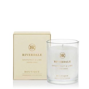 Riverdale geurkaars in pot Boutique - Grapefruit & Lime - 10cm