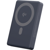 BlueBuilt Draadloze Powerbank met MagSafe en Qi2 10.000 mAh met Snelladen Grijs
