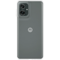 Just in Case Soft Design Motorola Moto G75 Back Cover Transparant
