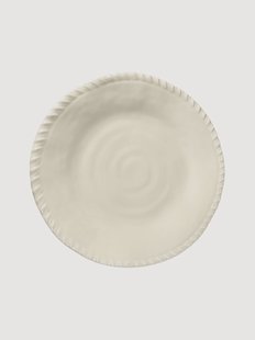 Dessertbordjes Shell met touwrand, 6-delig