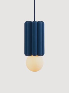 Kleine dimbare hanglamp STUCCO No. 3, handgemaakt