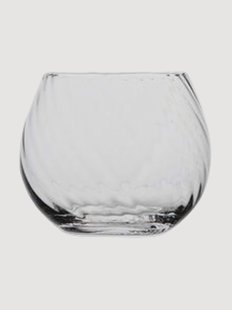 Mondgeblazen waterglazen Opacity, 2-delig