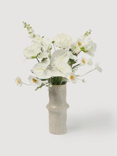 Kunstbloemenboeket Bright White