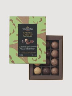 Chocoladetruffelsset Les Truff&eacute;s, 12-delig