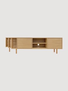 Tv-meubel Shift van hout
