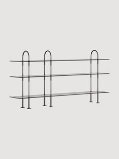 Wandrek Keen met glazen planken