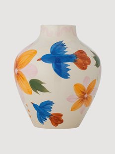 Handbeschilderde vaas Maricala, H 27 cm