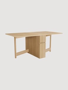 Inklapbare houten eettafel Kungla
