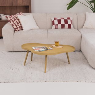 WOOOD Organische Salontafel Mae 100 x 58cm - Alpaca