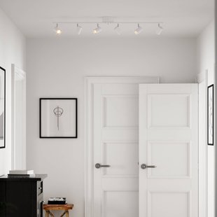 By Rydéns plafondspot Correct, wit, 6-lamps, metaal, GU10