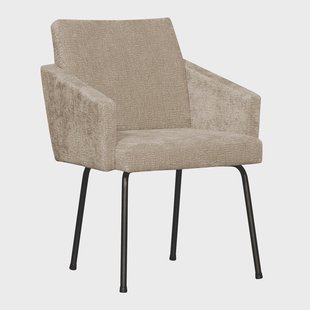 WOOOD Eetkamerstoel Mount Chenille - Zand