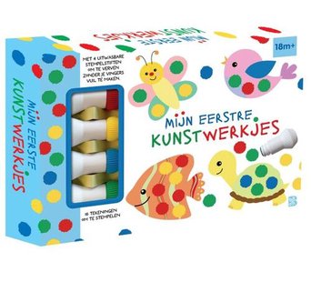 Mijn eerste kunstwerkjes (cadeaudoos met stempelstiften)