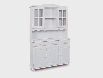 Inter Link Dressoir (3-deurs, Wit)