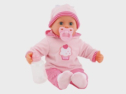 Bayer Design functiepop First Words Baby (Lichtroze)