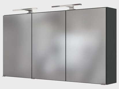 HELD Badkamer spiegelkast (Donkergrijs, 120 cm)