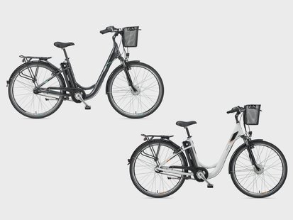 TELEFUNKEN Elektrische fiets City multitalent RC840 28 (wit)