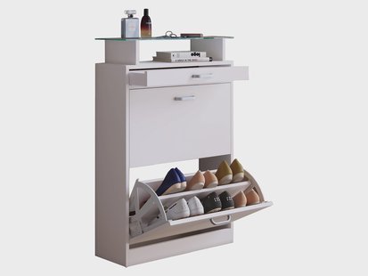 VCM Schoenenkast Sipos (Wit, M)