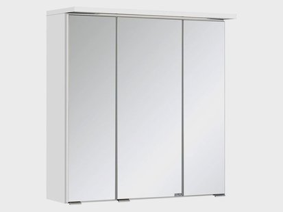 HELD Badkamer spiegelkast Bologna 3D (LED-inbouwlamp, Wit, 60 cm)