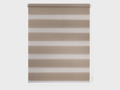 Lichtblick Duo rolgordijn Klemmfix (Taupe, 50 x 150 cm)
