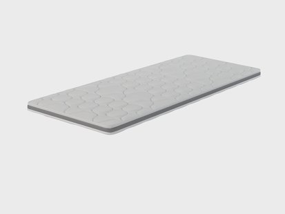HN8 SCHLAFSYSTEME 7-Zonen Gelschaum-Topper Dynamic Soft Comfort inkl. TENCEL™-Bezug. (90 x 200 cm)