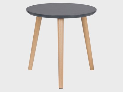 LIVARNO home Houten bijzettafel (Antraciet)