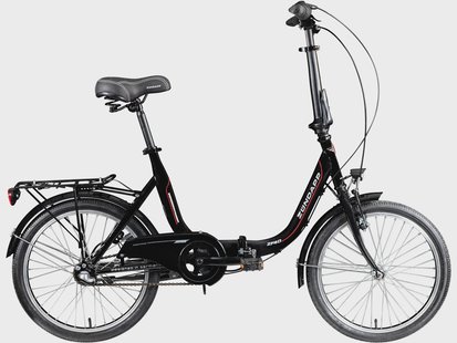 ZÜNDAPP Vouwfiets ZF40, 20 inch. (Zwart)