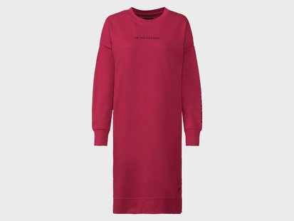 CRIVIT by Jette Sport dames sweaterjurk met katoen (Roze, XS (32/34))