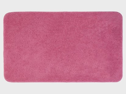 LIVARNO home Badmattenset (Badmat met toiletuitsparing, Roze)