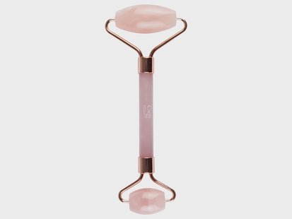 CIEN Beauty Gezichtsroller of massagesteen (Kwarts gezichtsroller/roze)
