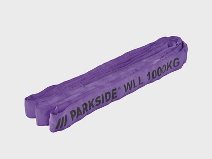 PARKSIDE Rondstrorop, voor het heffen van zware lasten. (4m 1000kg, set van 2)