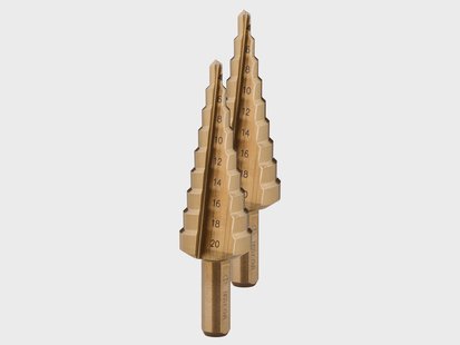 PARKSIDE PERFORMANCE Stappenboor of HSS-staalboor (Stappenboor 4-20 mm 2 stuks)