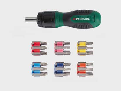 PARKSIDE Ratelschroevendraaier met bits