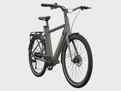 CRIVIT Urban elektrische fiets 3.0 X kettingaandrijving (Olive Green)