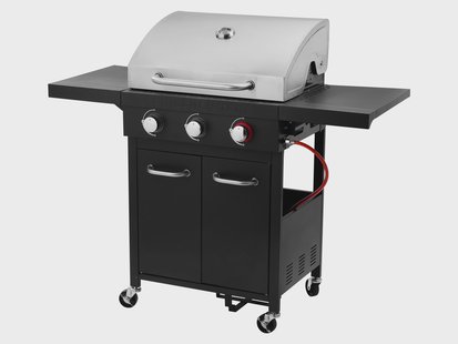 GRILLMEISTER Gas BBQ 3 branders