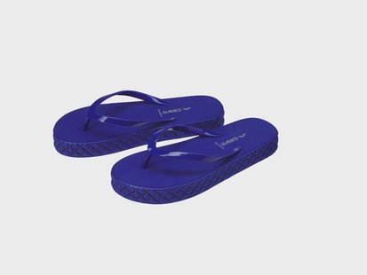 CRIVIT Dames teenslippers (Blauw, 38)