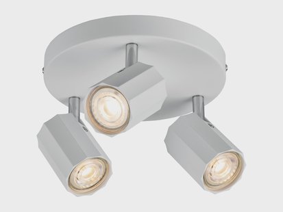 LIVARNO HOME Plafondlamp (mat wit)