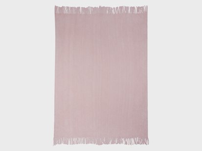 LIVARNO home Plaid 130 x 170 cm (Lichtroze)