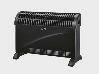 TRONIC Mechanische convector kachel (Zwart)
