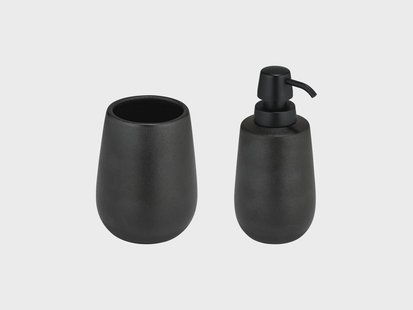 Wenko Zeepdispenser en tandenborstelhouder Nerno 2-delig