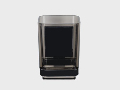 WENKO Vacuum-Loc Badkameraccessoire Quadro (Tandenborstel beker)