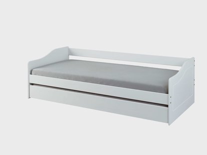 INTER LINK Kinder bedframe Leonie (Wit, 90 x 200 cm)