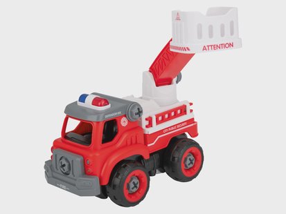 LUPILU Bouwset bestuurbare auto (Brandweer)