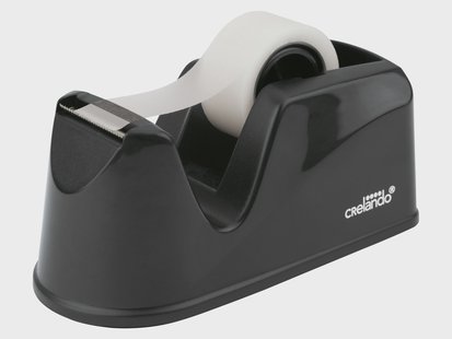 CRELANDO Nietmachine, perforator of plakbandhouder (Zwart)