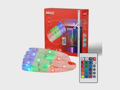 BRILONER RGB LED-strip (20m)